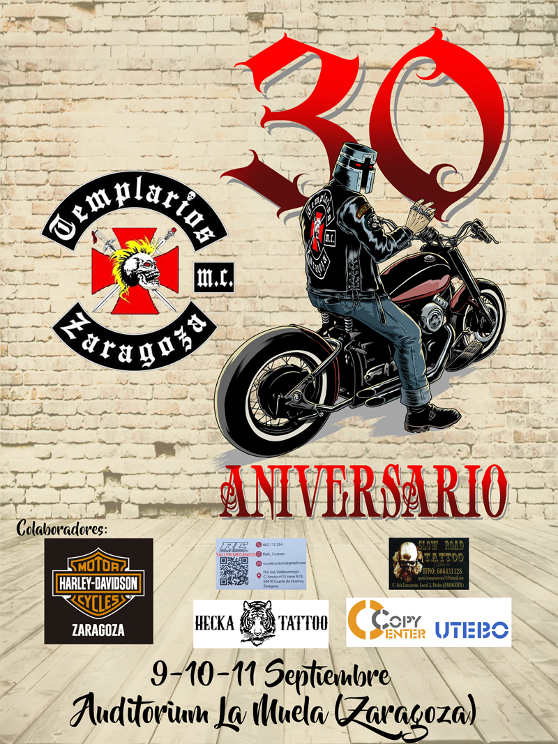 30 Aniversario Templarios MC Día 11 Septiembre